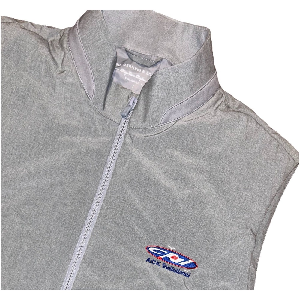 Holderness & Bourne The King Vest Gray Dry Luxe Sz Large‎ ACK Invitational CPI